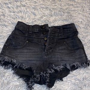 High rise shorts